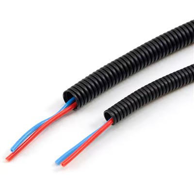 PP gofrēta elastīga caurule